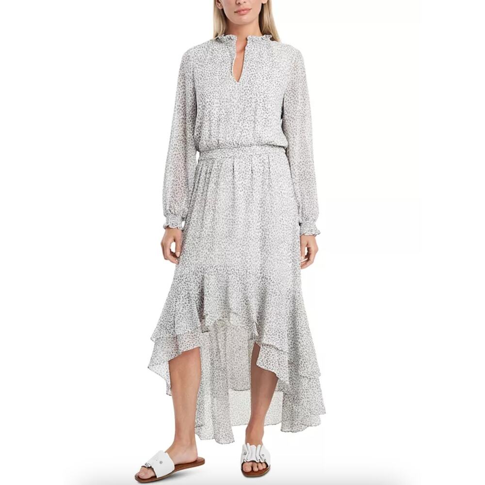 1.State X Jaime Shrayber Printed High-Low Dress S… - image 1